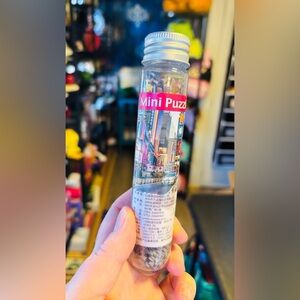 Mini Puzzle in Tube with Cityscape Design